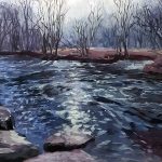 Autumn sunset over Etobicoke Creek - September 2025