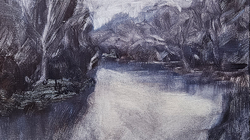 Blocking in - My process for creating atmospheric landscapes